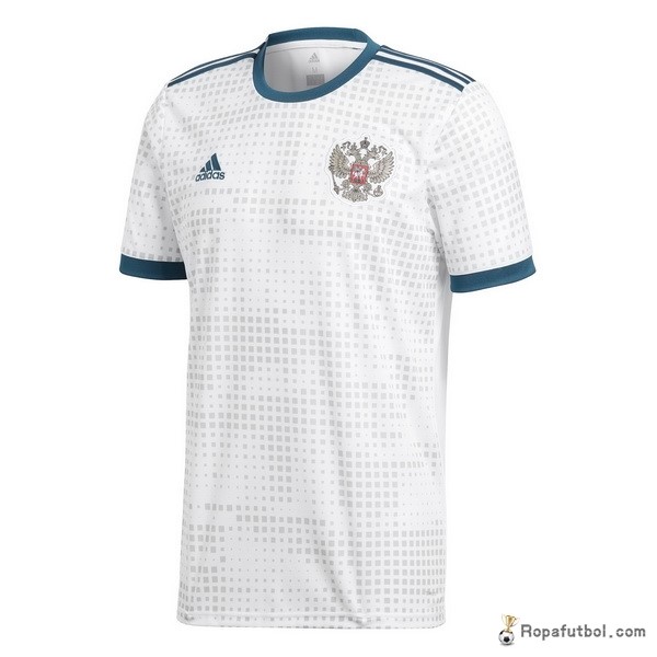 Camiseta Rusia Replica Segunda 2018 Blanco